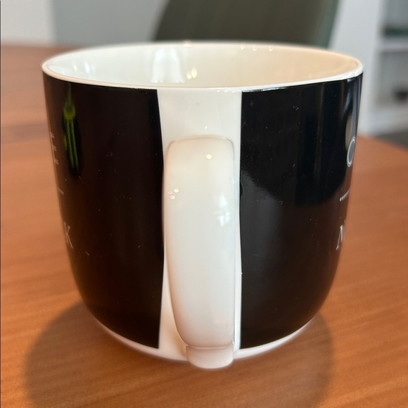 Caffeine is the New Black Coffee Mug Cup black and white. - Picture 4 of 8